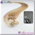 Usine Remy Vierge Cheveux Humains 20 Pouces Malaisienne Micro Perles Extensions de Cheveux Humains